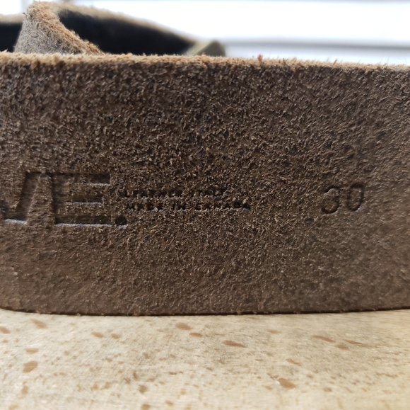 Vintage BRAVE BELTWORKS Brown Leather Belt main image 7